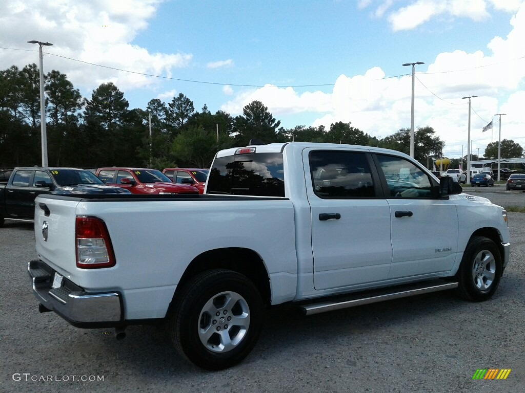 2019 1500 Tradesman Crew Cab - Bright White / Black/Diesel Gray photo #5