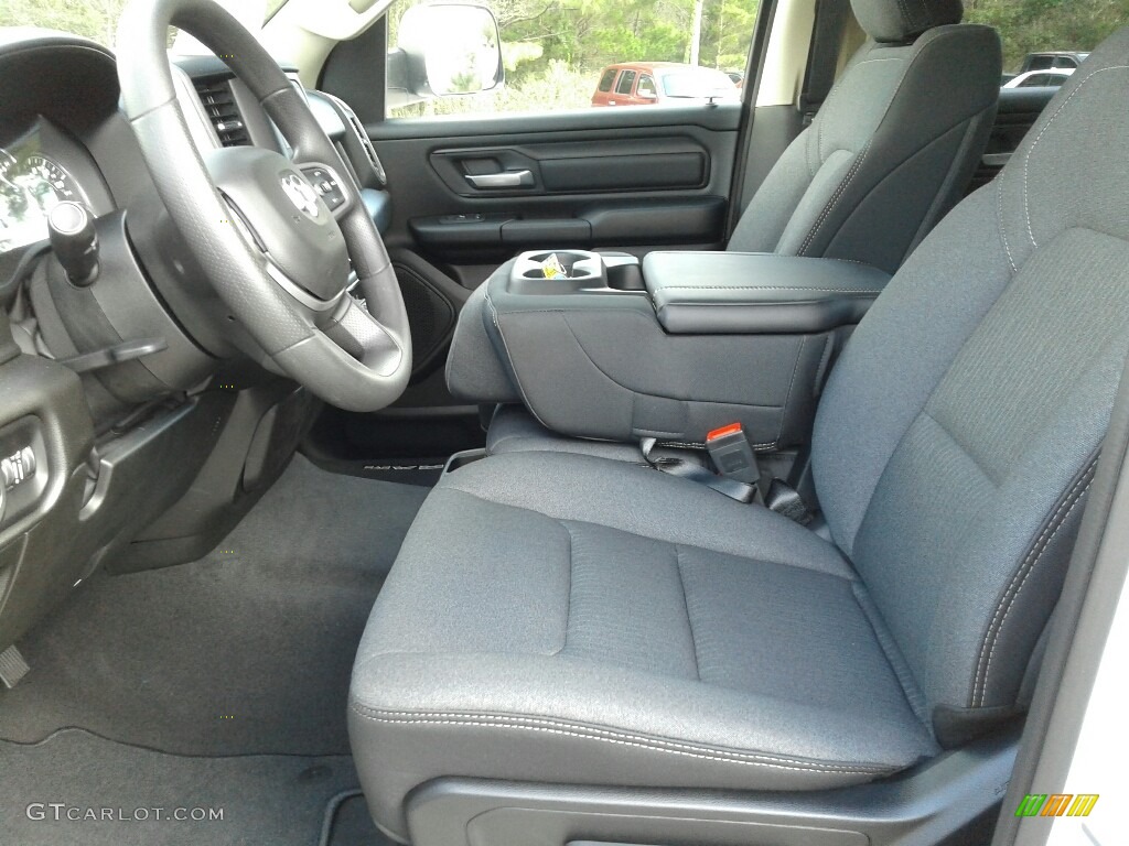2019 1500 Tradesman Crew Cab - Bright White / Black/Diesel Gray photo #9