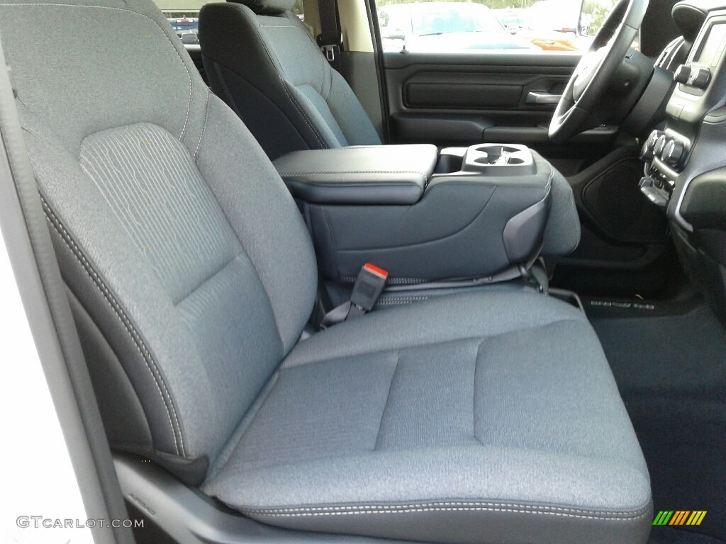2019 1500 Tradesman Crew Cab - Bright White / Black/Diesel Gray photo #12