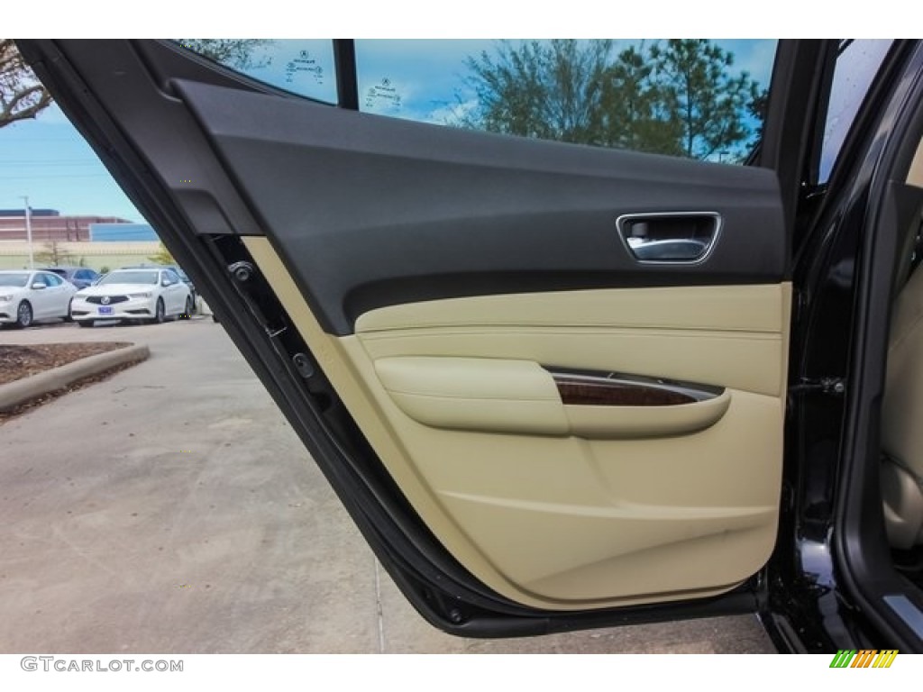 2019 TLX V6 Sedan - Crystal Black Pearl / Parchment photo #14