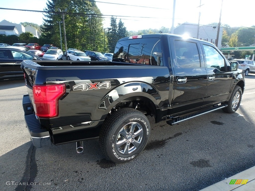 2018 F150 XLT SuperCrew 4x4 - Shadow Black / Light Camel photo #5