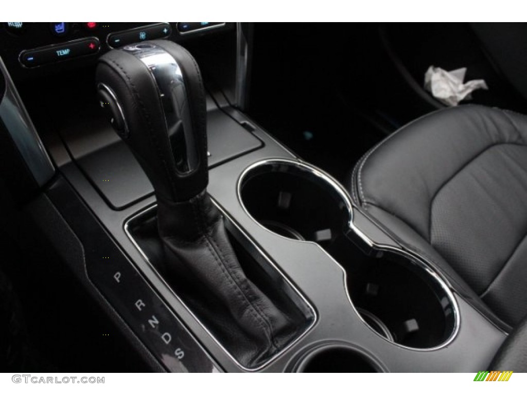 2018 Explorer Limited - Blue Metallic / Ebony Black photo #19
