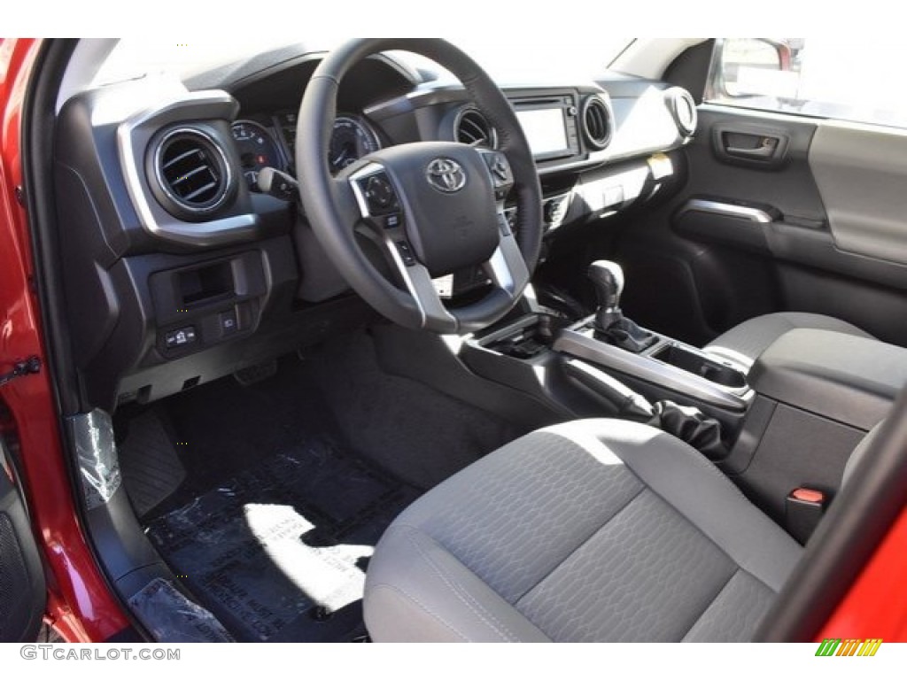 2019 Tacoma SR Double Cab 4x4 - Barcelona Red Metallic / Cement Gray photo #5
