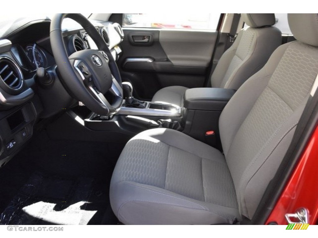 2019 Tacoma SR Double Cab 4x4 - Barcelona Red Metallic / Cement Gray photo #6