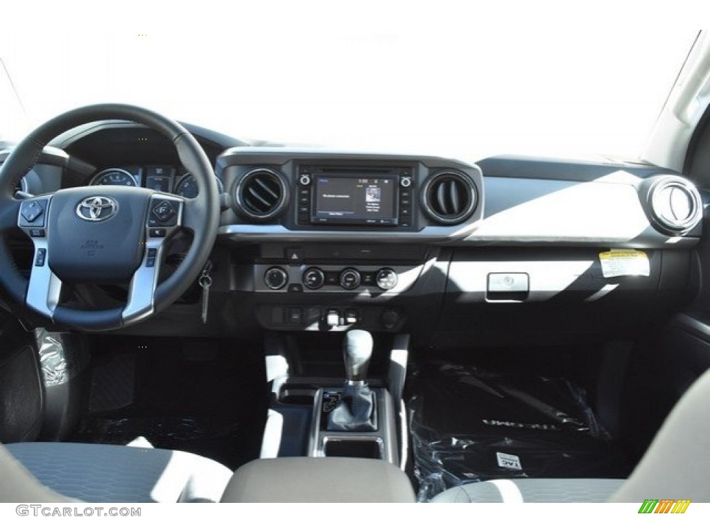 2019 Tacoma SR Double Cab 4x4 - Barcelona Red Metallic / Cement Gray photo #8