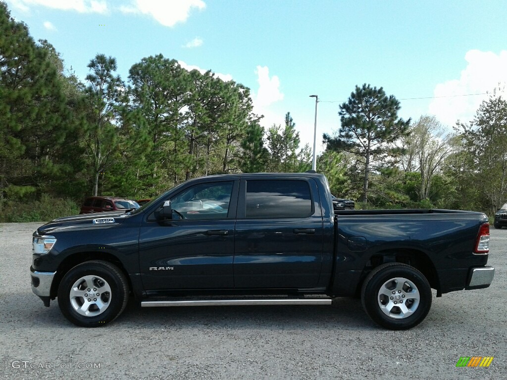 2019 1500 Tradesman Crew Cab - Maximum Steel Metallic / Black photo #2