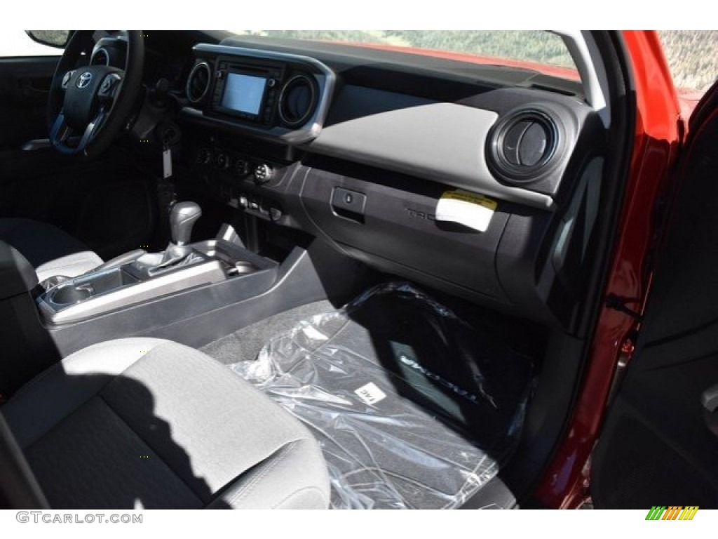 2019 Tacoma SR Double Cab 4x4 - Barcelona Red Metallic / Cement Gray photo #11