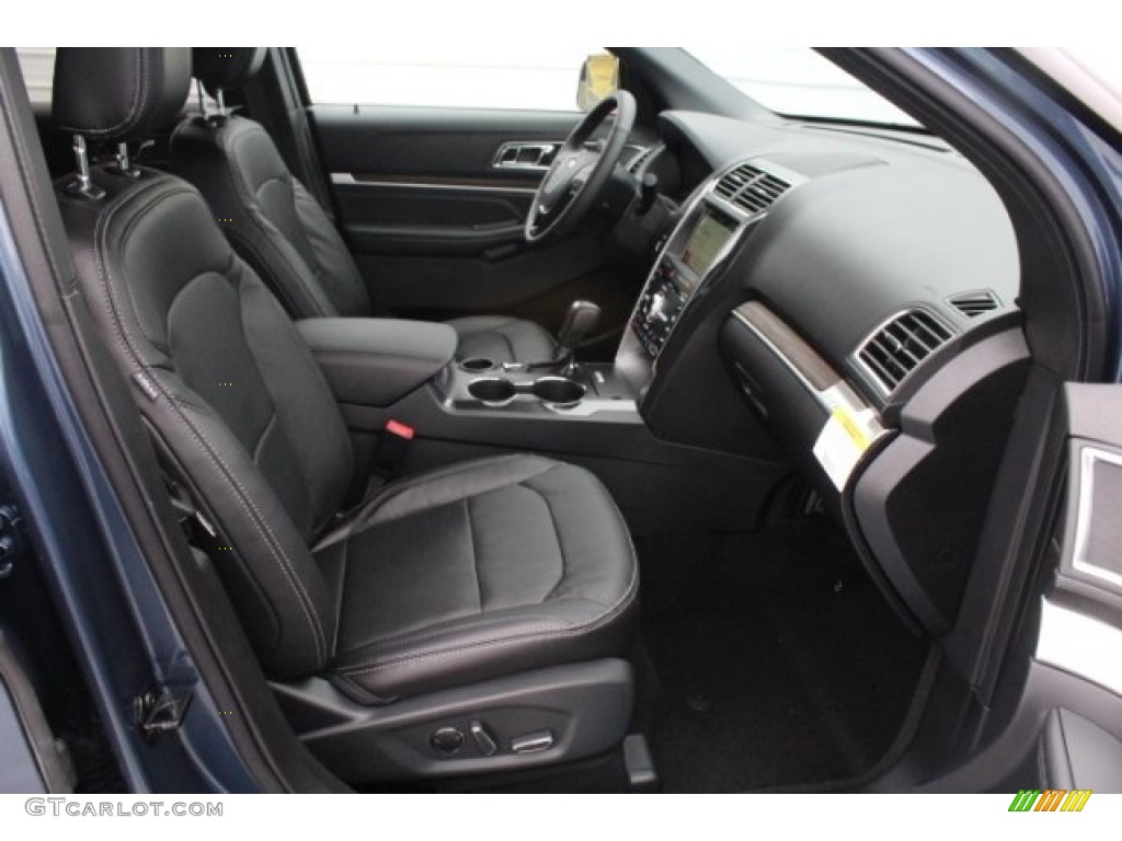 2018 Explorer Limited - Blue Metallic / Ebony Black photo #36