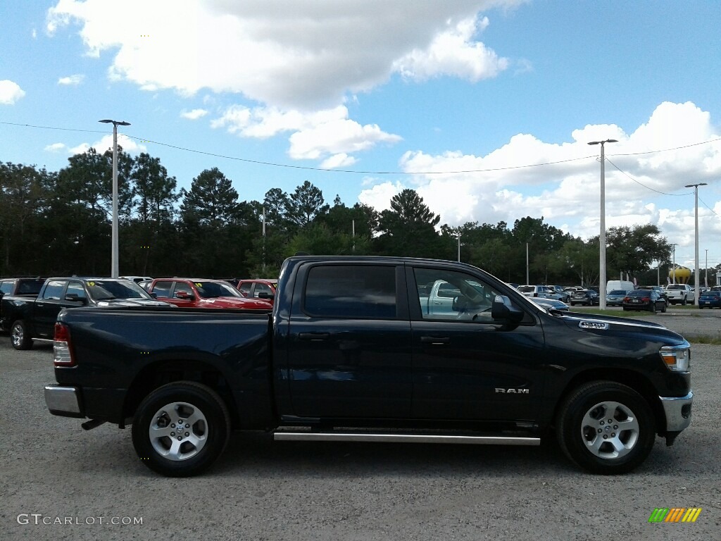 2019 1500 Tradesman Crew Cab - Maximum Steel Metallic / Black photo #6