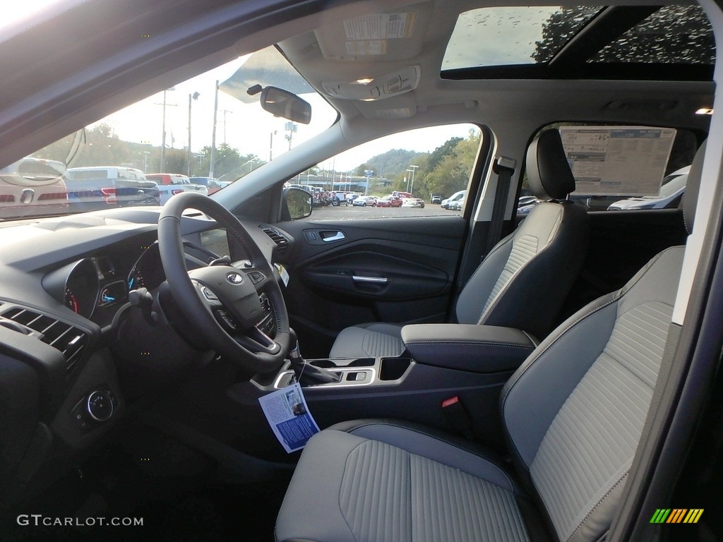 Charcoal Black Interior 2018 Ford Escape SE 4WD Photo #129959827