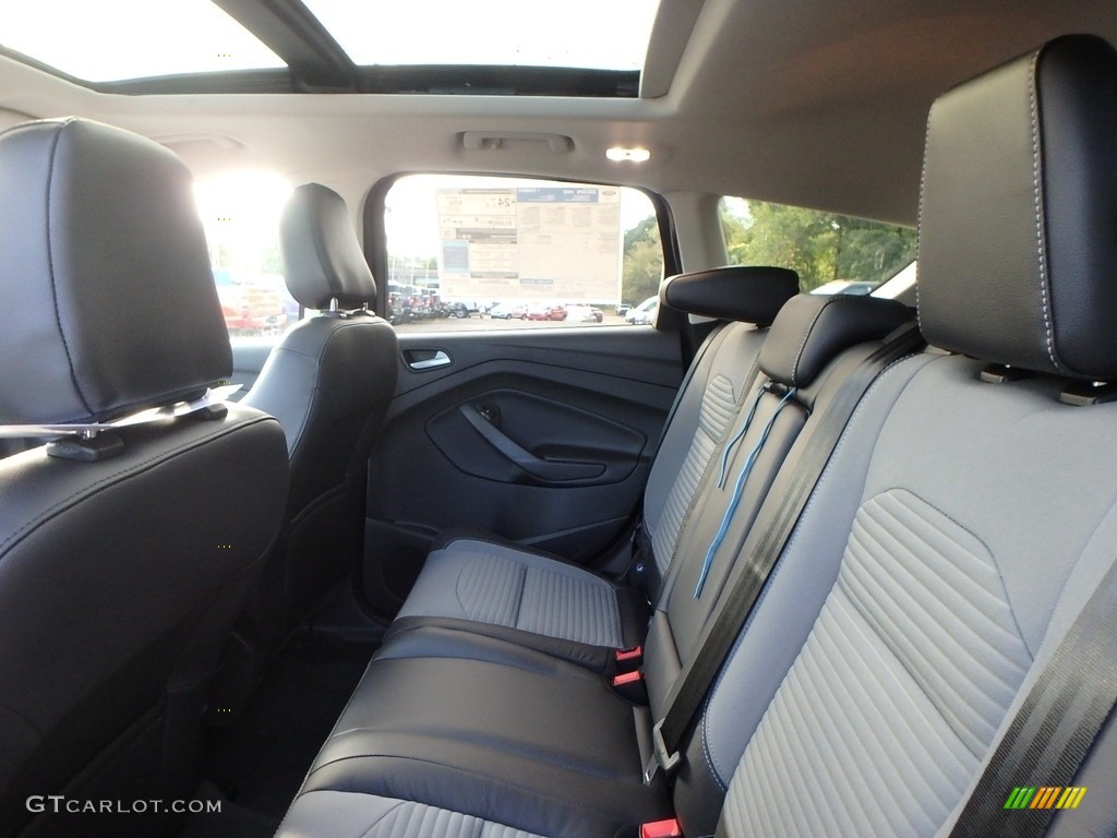 Charcoal Black Interior 2018 Ford Escape SE 4WD Photo #129959849
