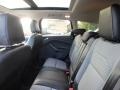 2018 Ford Escape Charcoal Black Interior Rear Seat Photo