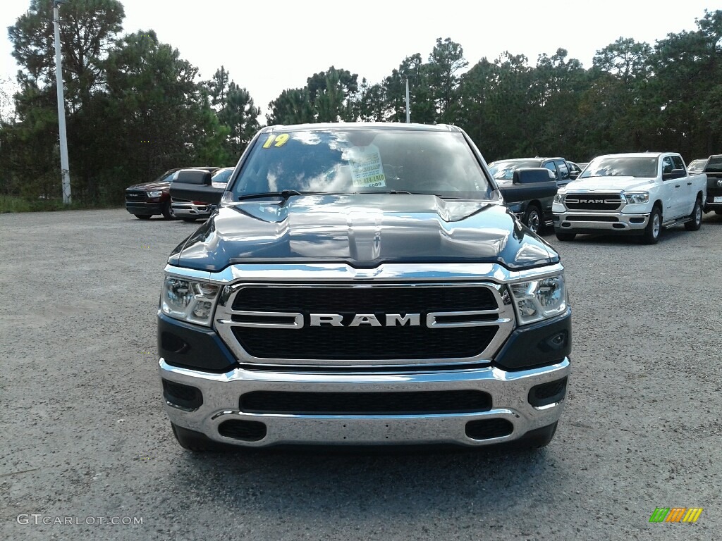 2019 1500 Tradesman Crew Cab - Maximum Steel Metallic / Black photo #8