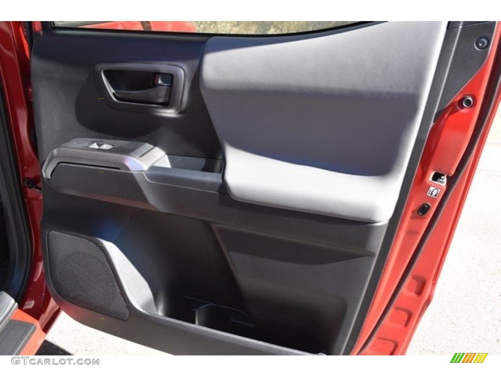 2019 Tacoma SR Double Cab 4x4 - Barcelona Red Metallic / Cement Gray photo #23