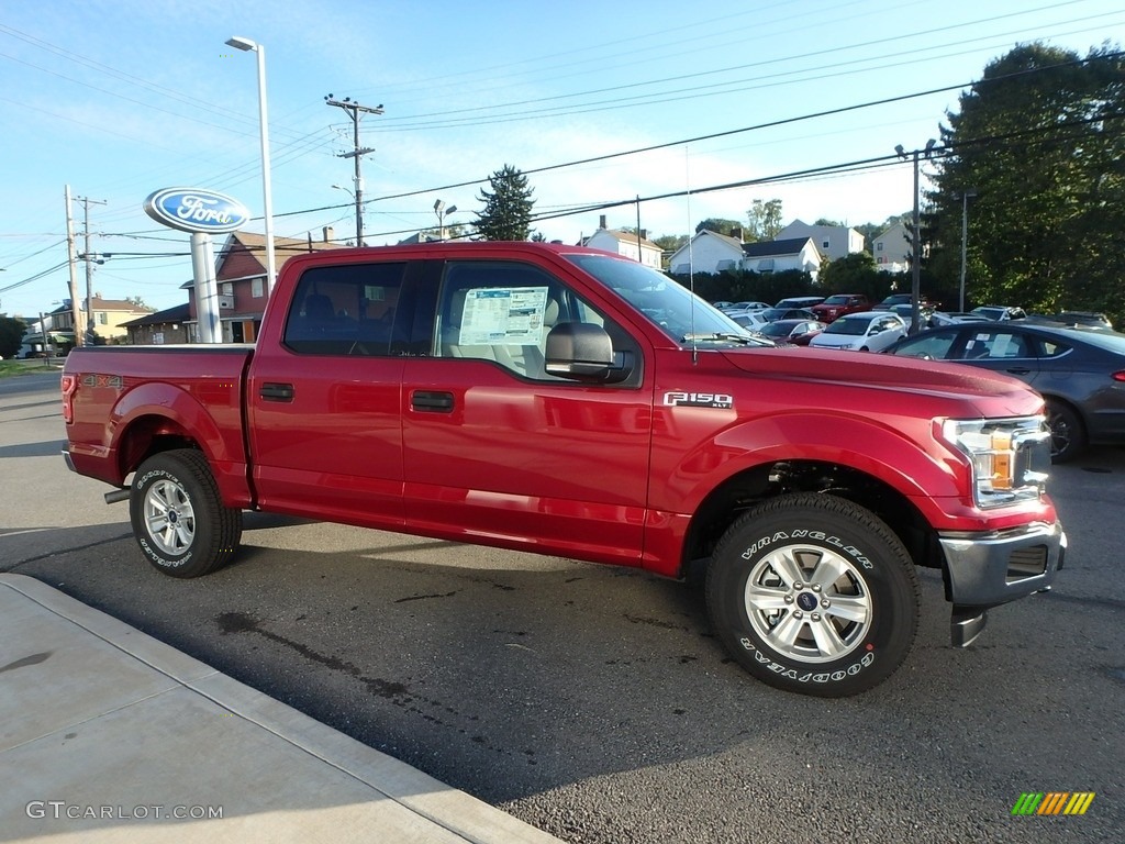 Ruby Red 2018 Ford F150 XLT SuperCrew 4x4 Exterior Photo #129959971