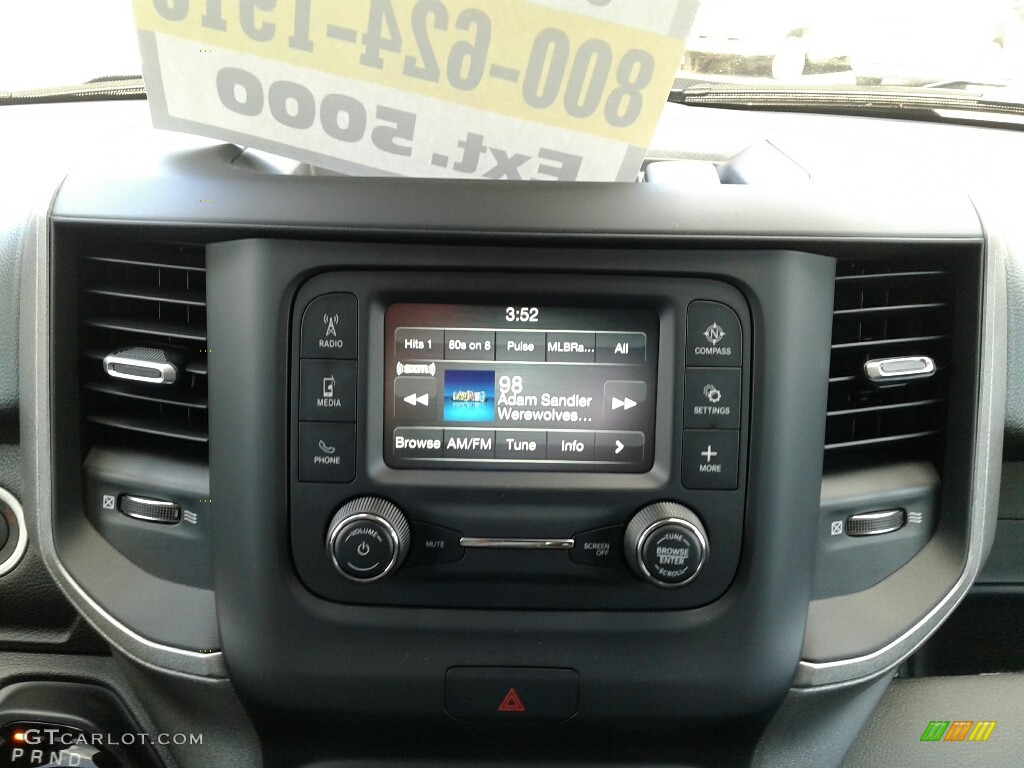 2019 1500 Tradesman Crew Cab - Maximum Steel Metallic / Black photo #15