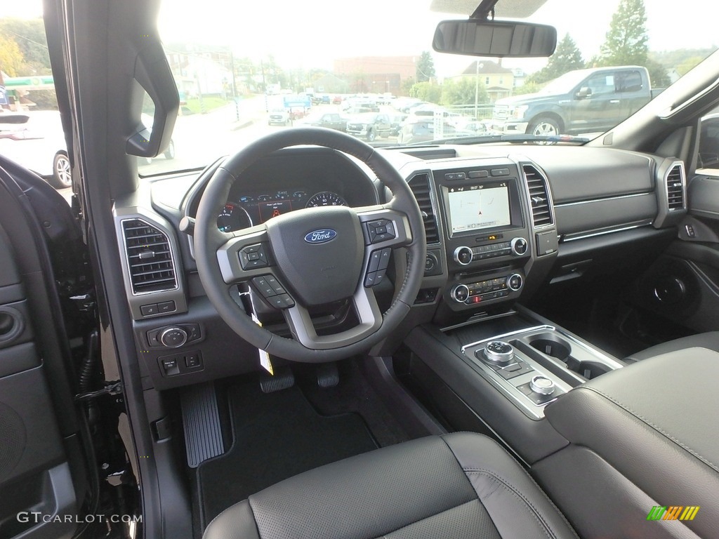 Ebony Interior 2018 Ford Expedition XLT Max 4x4 Photo #129961342