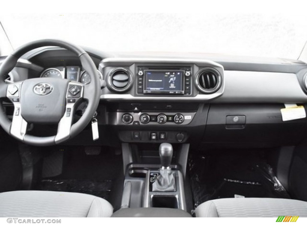 2019 Tacoma SR Double Cab 4x4 - Barcelona Red Metallic / Cement Gray photo #8