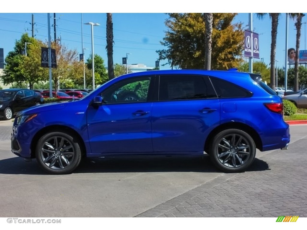 Apex Blue Pearl 2019 Acura MDX A Spec SH-AWD Exterior Photo #129961834