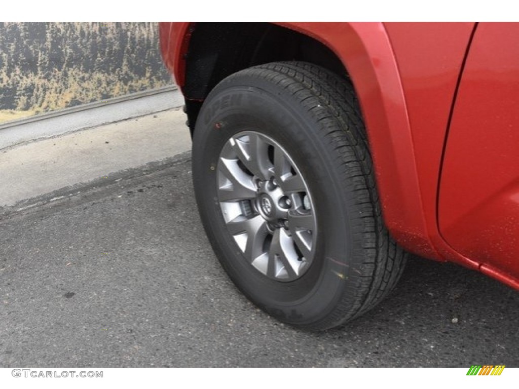 2019 Tacoma SR Double Cab 4x4 - Barcelona Red Metallic / Cement Gray photo #32