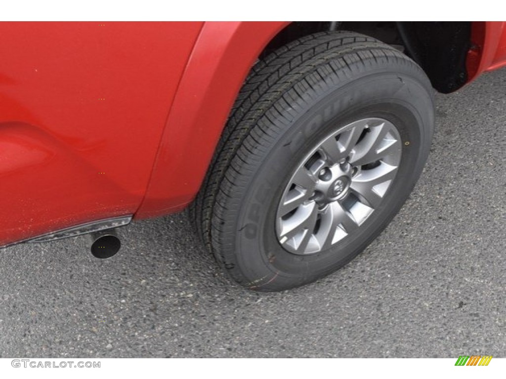 2019 Tacoma SR Double Cab 4x4 - Barcelona Red Metallic / Cement Gray photo #34