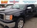 Onyx Black 2007 GMC Sierra 1500 SLT Extended Cab 4x4