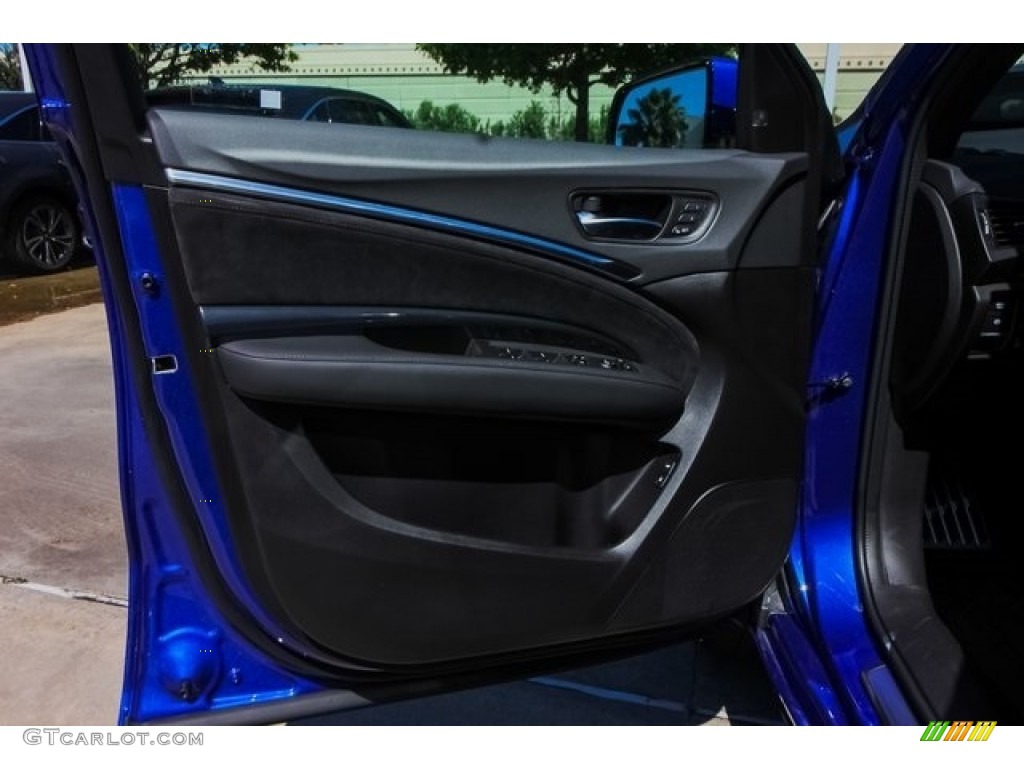 2019 Acura MDX A Spec SH-AWD Red Door Panel Photo #129962029
