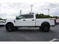 Oxford White - F250 Super Duty XLT Crew Cab 4x4 Photo No. 8
