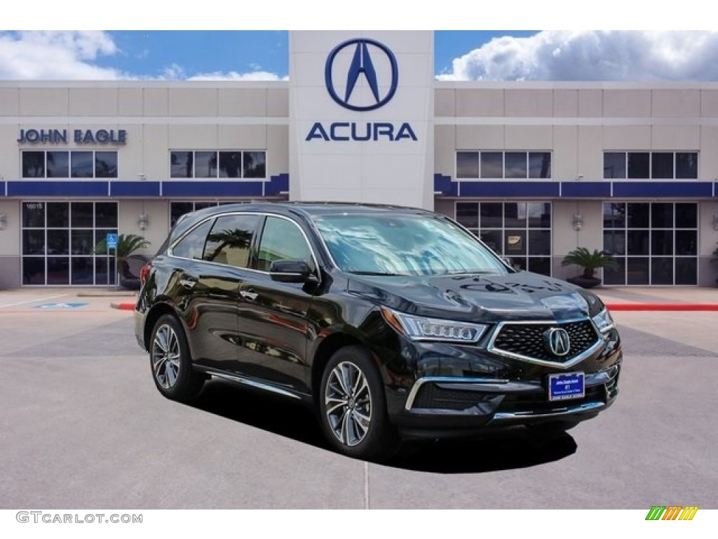 2019 MDX  - Majestic Black Pearl / Parchment photo #1