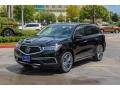 2019 Majestic Black Pearl Acura MDX   photo #3