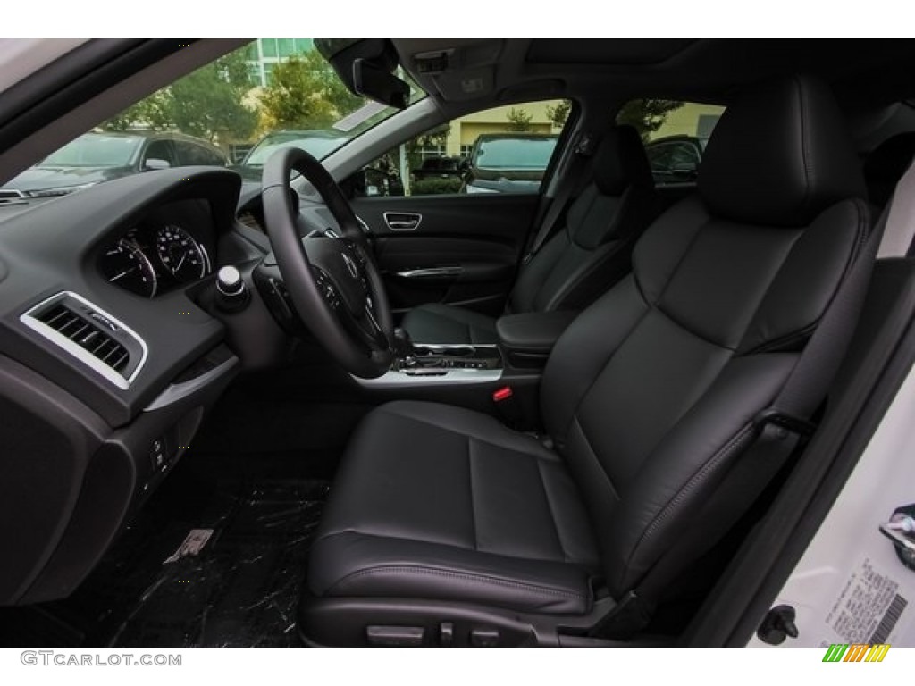 Ebony Interior 2019 Acura TLX Sedan Photo #129965320