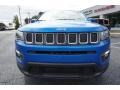 2019 Laser Blue Pearl Jeep Compass Latitude  photo #2