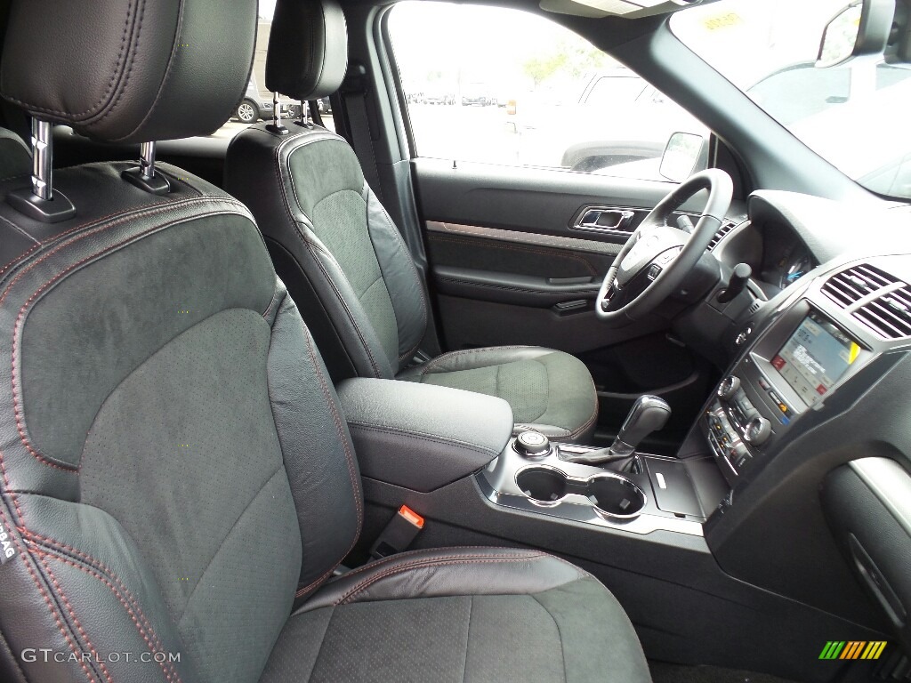 2018 Explorer XLT 4WD - White Platinum / Ebony Black photo #4