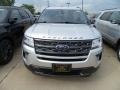 2018 Ingot Silver Ford Explorer XLT 4WD  photo #2