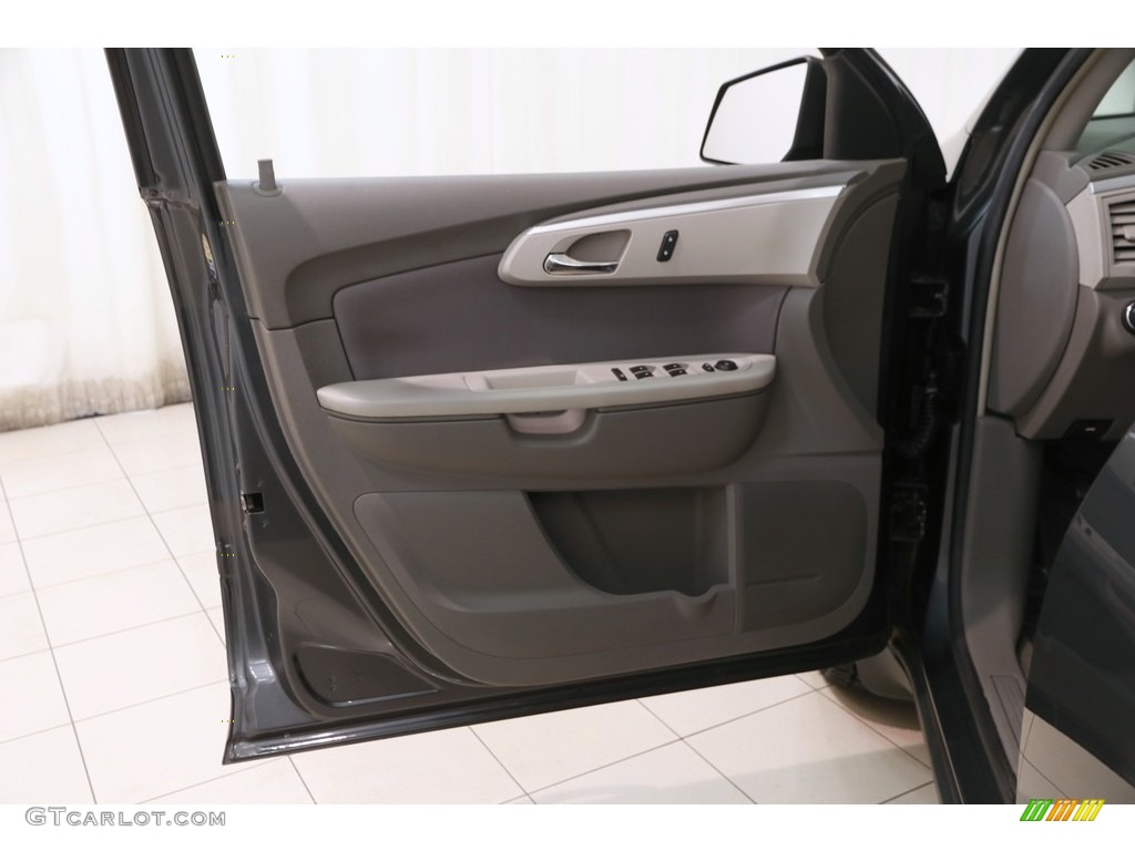 2009 Traverse LS AWD - Cyber Gray Metallic / Dark Gray/Light Gray photo #4