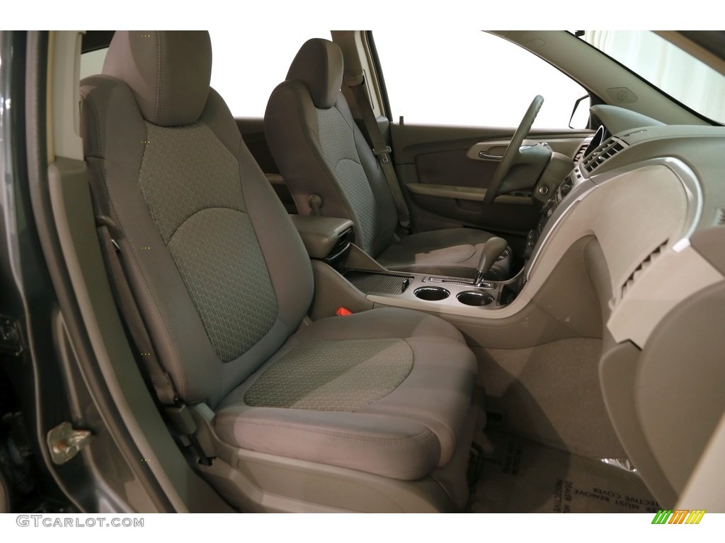2009 Traverse LS AWD - Cyber Gray Metallic / Dark Gray/Light Gray photo #12