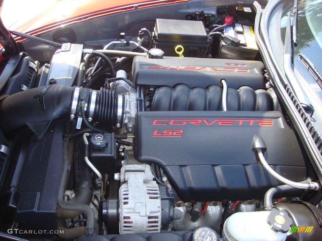 2005 Corvette Convertible - Precision Red / Ebony photo #23