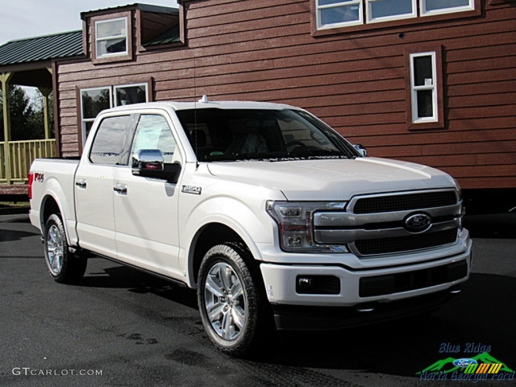 2018 F150 Platinum SuperCrew 4x4 - White Platinum / Dark Marsala photo #7