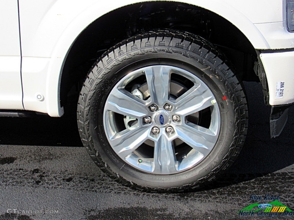 2018 F150 Platinum SuperCrew 4x4 - White Platinum / Dark Marsala photo #9