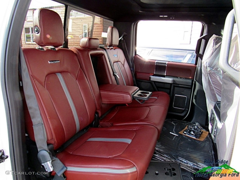 2018 F150 Platinum SuperCrew 4x4 - White Platinum / Dark Marsala photo #12