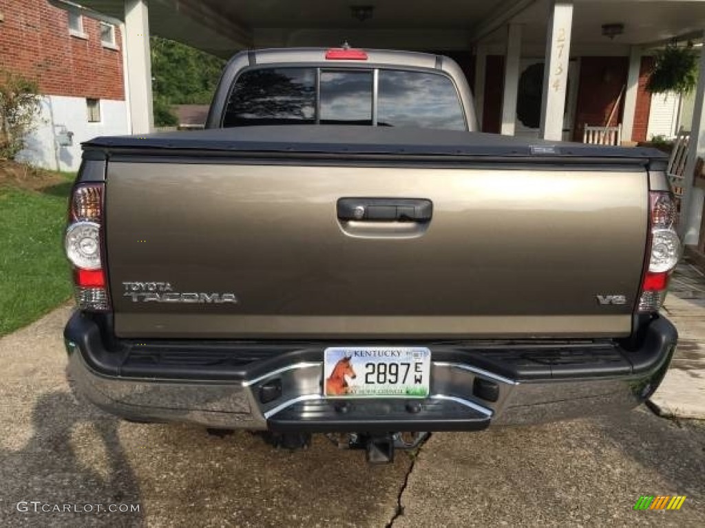 2013 Tacoma V6 SR5 Double Cab 4x4 - Pyrite Mica / Graphite photo #5