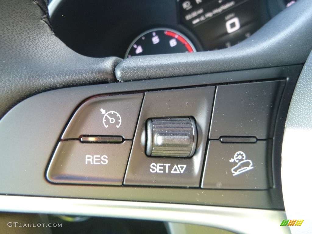 2019 Alfa Romeo Stelvio Ti AWD Black Steering Wheel Photo #129970279