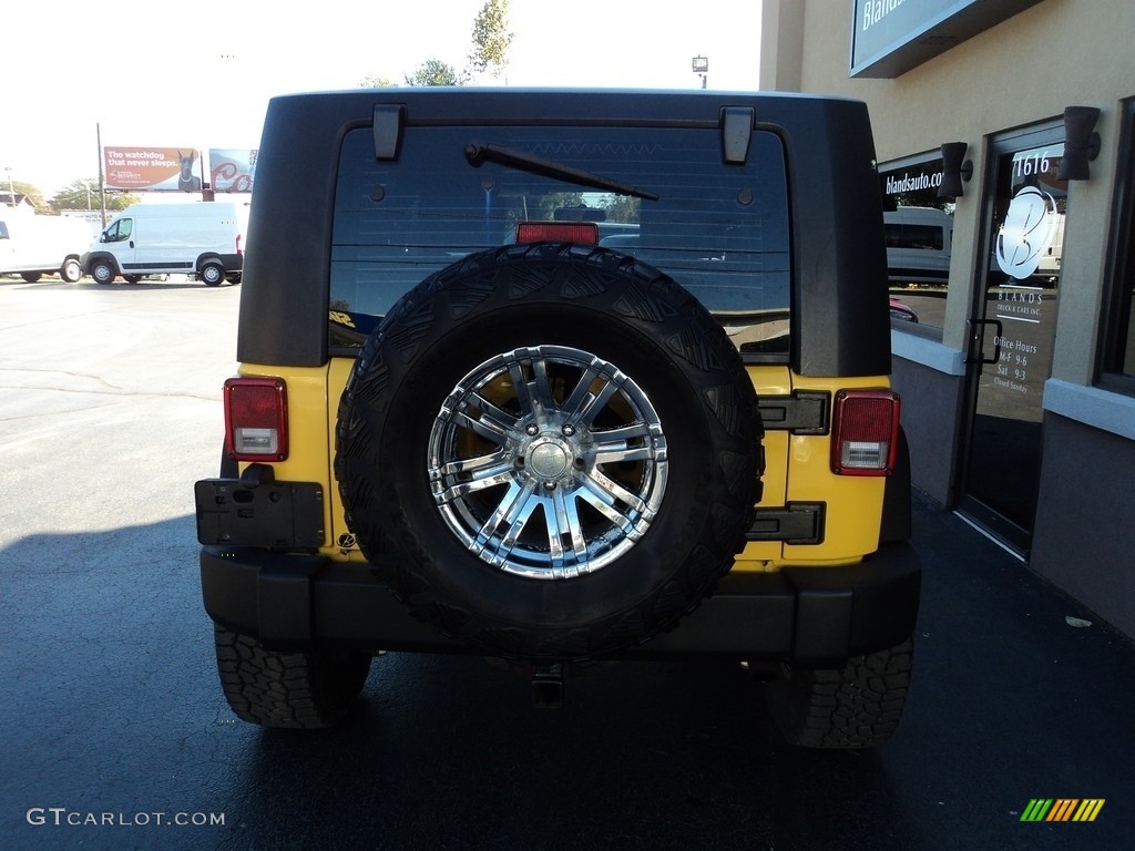 2007 Wrangler X 4x4 - Detonator Yellow / Dark Slate Gray/Medium Slate Gray photo #22