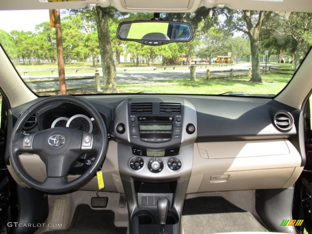 2007 RAV4 Limited - Black / Taupe photo #4