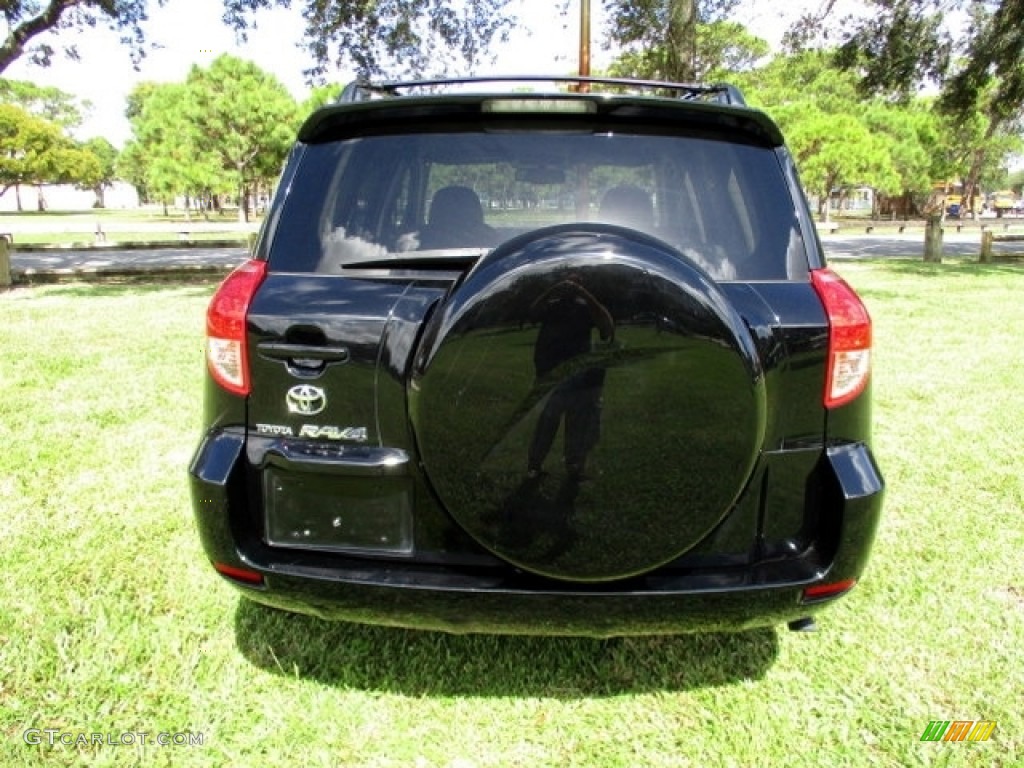 2007 RAV4 Limited - Black / Taupe photo #7