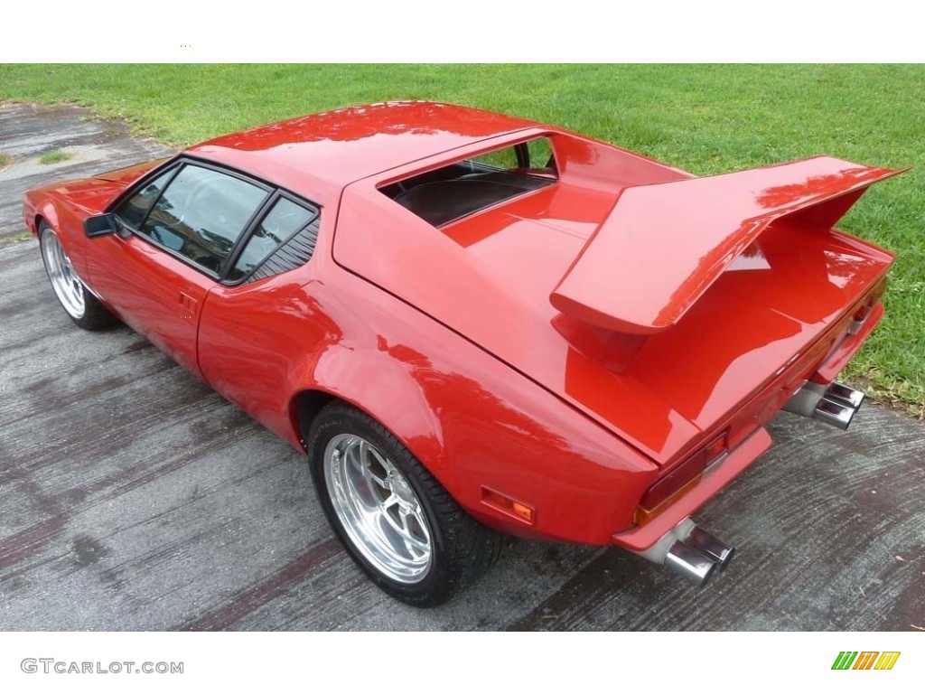 Red 1973 De Tomaso Pantera Standard Pantera Model Exterior Photo #129971746