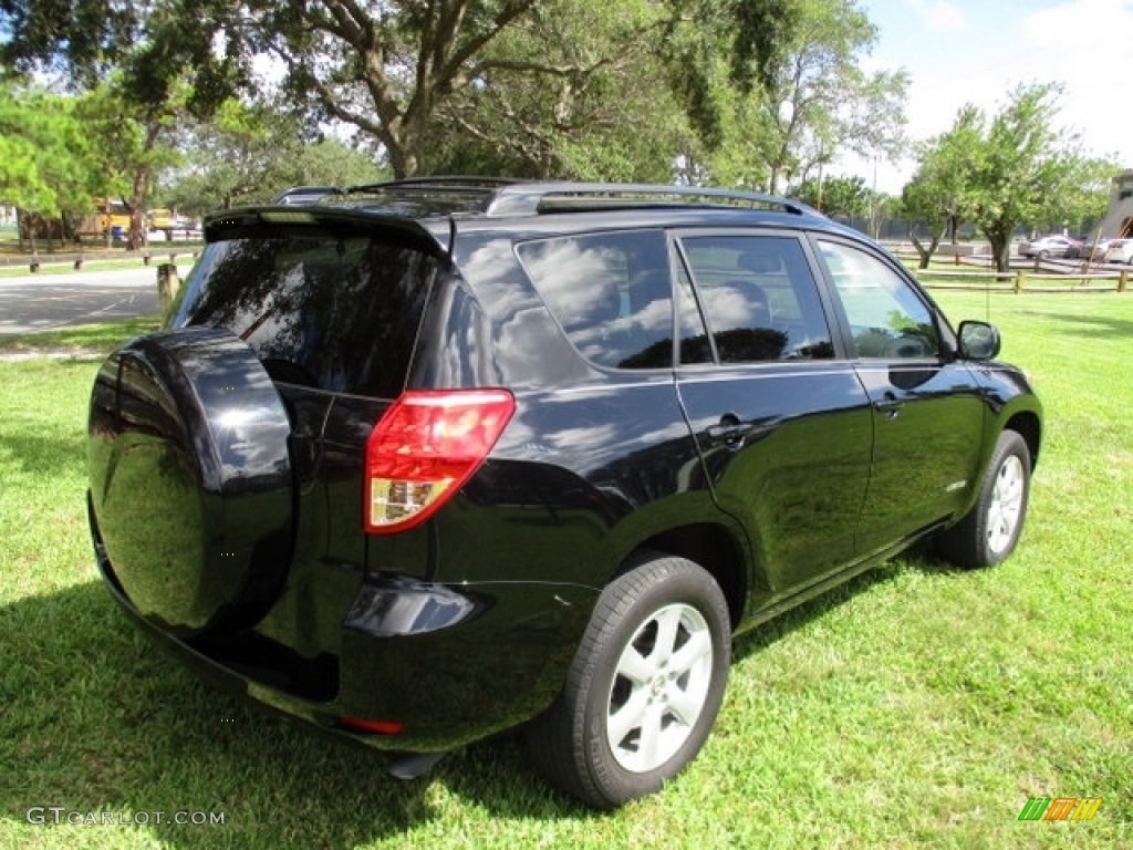 2007 RAV4 Limited - Black / Taupe photo #28