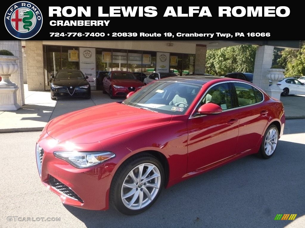 Alfa Rosso (Red) Alfa Romeo Giulia