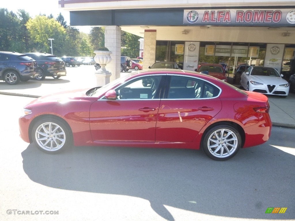 2019 Giulia AWD - Alfa Rosso (Red) / Black photo #4