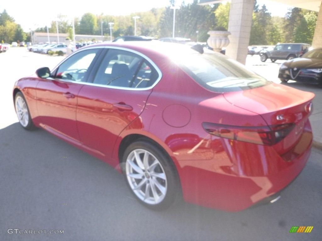 2019 Giulia AWD - Alfa Rosso (Red) / Black photo #5